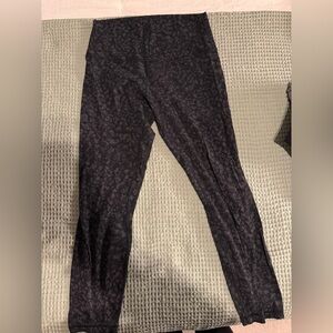 Lululemon Athletica Align 25 Charcoal Patterned Leggings